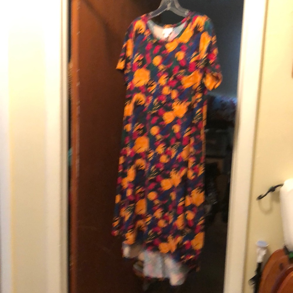 LuLaRoe high low dress.  Excellent condition.